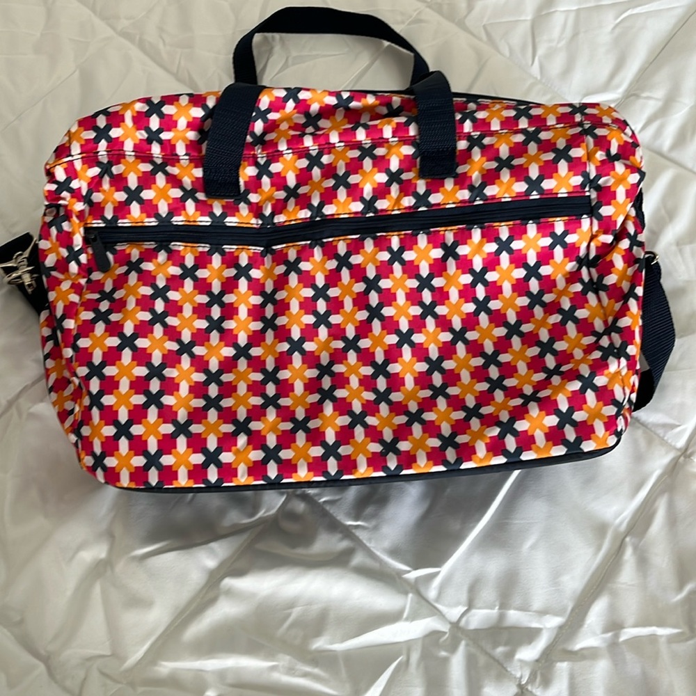 Thirty-One Multi Color Multi Pocket Travel Bag